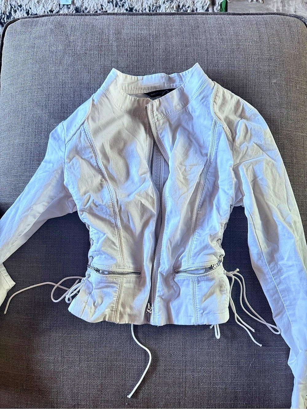 United States White Utility Jacket